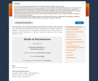 Psicodramma.it(STUDIO DI PSICODRAMMA) Screenshot