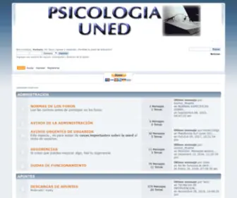 Psicologia-Uned.com(Índice) Screenshot