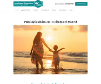 Psicologiadinamica.es(Psicólogos en Madrid) Screenshot