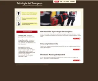 Psicologiaemergenza.it(Psicologia dell'Emergenza e Psicotraumatologia) Screenshot