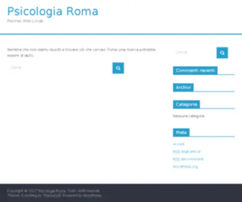 Psicologiaroma.net(Psicologia roma) Screenshot