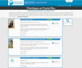Psicologosenpuertorico.com(Psicólogos) Screenshot