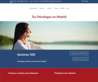 Psicologosmadrid-Ipsia.com(IPSIA Psicólogos en Madrid) Screenshot