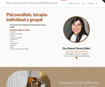 Psicologosquito.com(Psicologos Quito) Screenshot