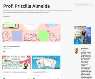 Psicopriscillaalmeida.com(Priscilla Almeida) Screenshot