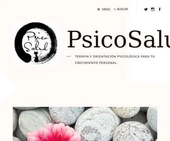 Psicosalud.fr(Terapia y orientación psicológica para tu crecimiento personal) Screenshot