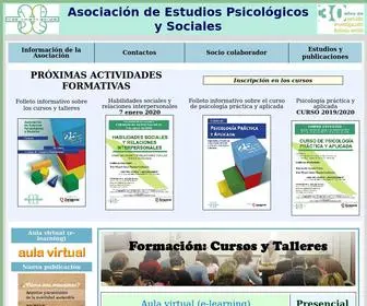 Psicosociales.com(Consumidores) Screenshot