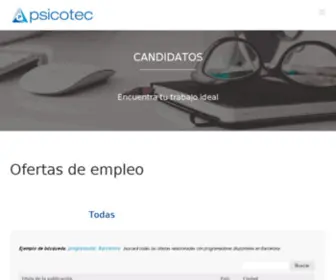 Psicotecempleo.com(Psicotecempleo) Screenshot