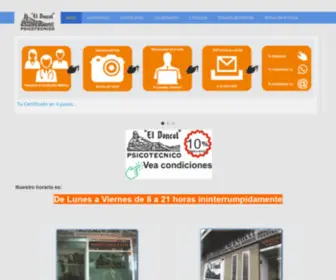 Psicotecnicoeldoncel.com(Alcalá de Henares) Screenshot