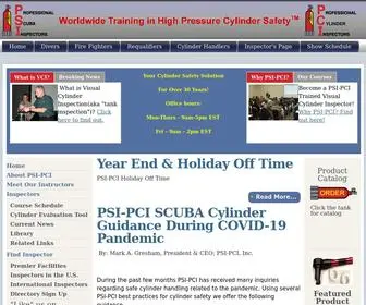 Psicylinders.com(PSI-PCI) Screenshot