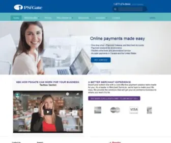 Psigate.com(Payment Gateway Services & Online Payment Solutions) Screenshot