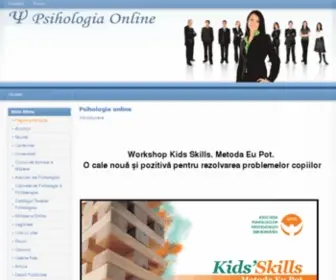 Psihologiaonline.ro(Psihologia Online) Screenshot