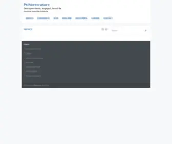 Psihorecrutare.ro(Angajari) Screenshot