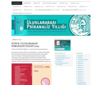 Psikanalizyilligi.com(Uluslararası Psikanaliz Yıllığı) Screenshot