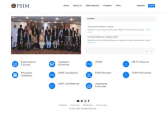 Psim.org.pk(Psim) Screenshot