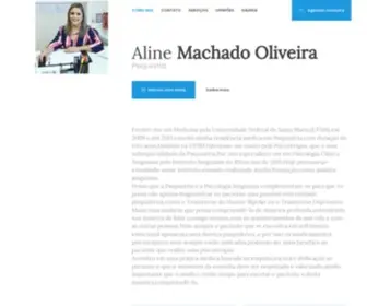 Psiquiatralineoliveira.com(Aline Machado Oliveira) Screenshot