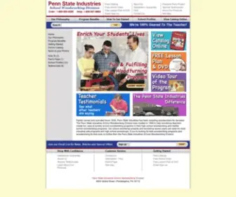 Psischools.com(Penn State Industries School Division Online Catalog) Screenshot