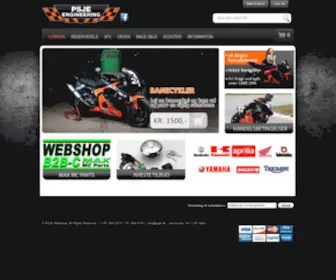 Psje-Webshop.dk(PSJE Webshop) Screenshot