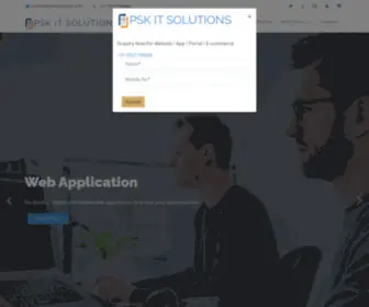 Pskitsolution.com(PSK IT SOLUTIONS) Screenshot