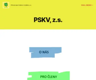 PSKV.cz(Domu) Screenshot