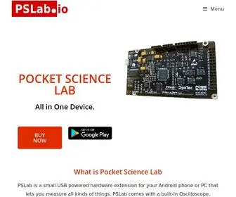 Pslab.io(Pocket Science Lab) Screenshot
