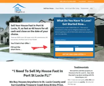 PSlhomebuyers.com(PSL Home Buyers LLC) Screenshot