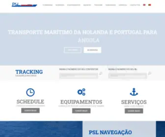 PSlnavegacao.com(PSL NAVEGAÇÃO) Screenshot