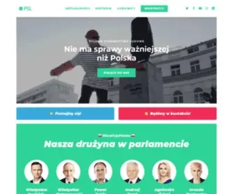 PSL.pl(Polskie Stronnictwo Ludowe) Screenshot