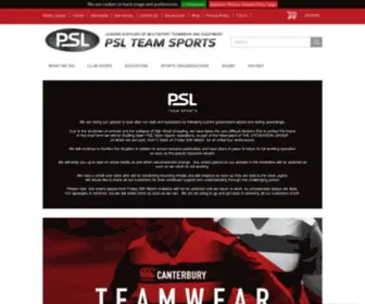 PSlteamsports.com(PSL Team Sports) Screenshot