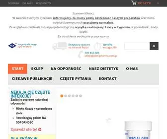 PSM-Pharma.com.pl(PSM Pharma • Wszystko dla Twojej Skóry i Wątroby) Screenshot