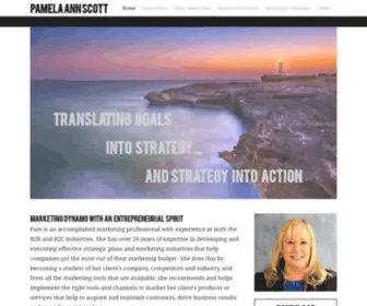 Psmarketingstrategy.com(PAMELA ANN SCOTT) Screenshot