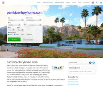 Psmidcenturyhome.com(RE/MAX Desert Properties) Screenshot