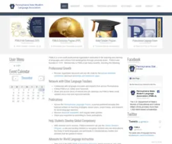 PSmla.net(Pennsylvania State Modern Language Association) Screenshot