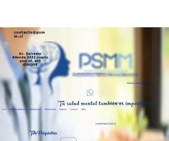 PSMM.cl(Médico Psiquiatra) Screenshot