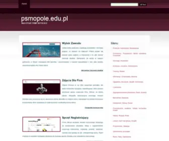 Psmopole.edu.pl(Psmopole) Screenshot