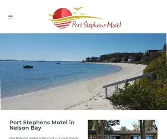 Psmotel.com(Port Stephens Motel) Screenshot