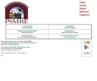 PSmre.org(PSMRE Splash Page) Screenshot