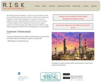 PSmrisk.com(RISK, Inc) Screenshot