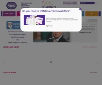 PSNC.org.uk(Community Pharmacy England) Screenshot