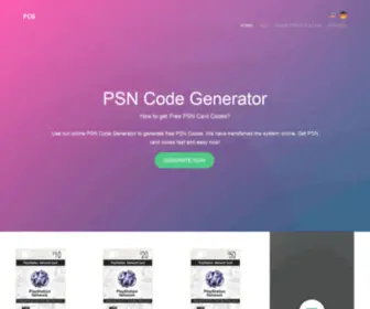 PSncode-Generator.com(Server upgrades) Screenshot