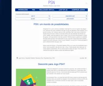 PSN.com.br(PlayStation Network e Jogos Online) Screenshot