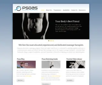 Psoasbodywork.com(Psoas Massage sports massage) Screenshot