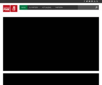 Psoeandalucia.com(PSOE Andalucía) Screenshot