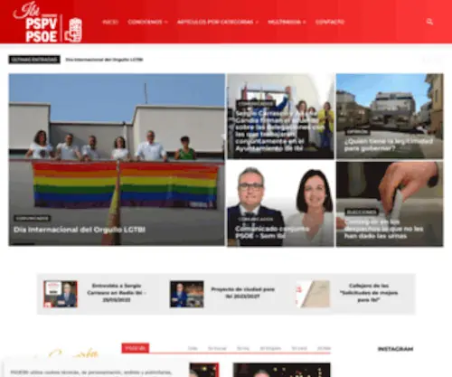 Psoeibi.com(PSOE IBI) Screenshot