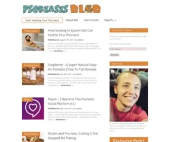 Psoriasisblob.com(Psoriasis Blob) Screenshot