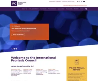 Psoriasiscouncil.org(International Psoriasis Council) Screenshot