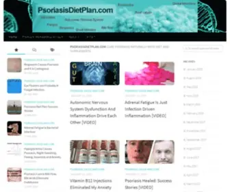 Psoriasisdietplan.com(Cure Psoriasis Naturally By Science and Diet) Screenshot