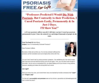 Psoriasisremedyforlife.com(Psoriasis Remedy For Life) Screenshot