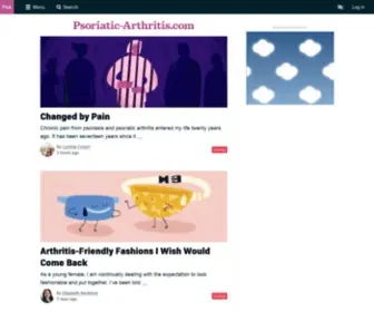 Psoriatic-Arthritis.com(Psoriatic Arthritis Health Information & Community) Screenshot