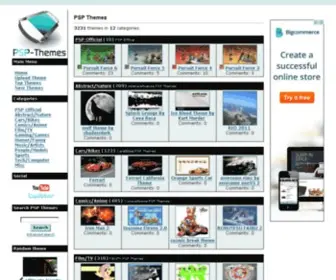 PSP-Themes.net(PSP Themes) Screenshot